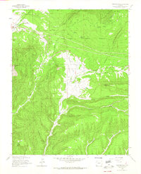 Download a high-resolution, GPS-compatible USGS topo map for Thompson Park, CO (1965 edition)