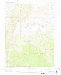 Download a high-resolution, GPS-compatible USGS topo map for Thornburgh, CO (1970 edition)