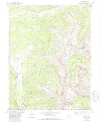 Download a high-resolution, GPS-compatible USGS topo map for Tincup, CO (1986 edition)