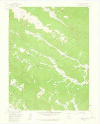 Download a high-resolution, GPS-compatible USGS topo map for Topaz Mountain, CO (1959 edition)