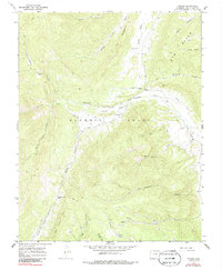 Download a high-resolution, GPS-compatible USGS topo map for Torres, CO (1986 edition)