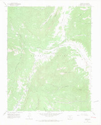 preview thumbnail of historical topo map of Las Animas County, CO in 1967