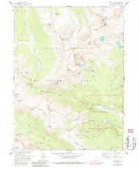 Download a high-resolution, GPS-compatible USGS topo map for Trail Ridge, CO (1986 edition)