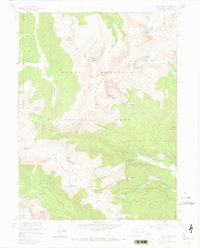 Download a high-resolution, GPS-compatible USGS topo map for Trail Ridge, CO (1970 edition)