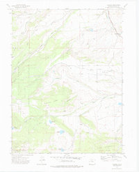 Download a high-resolution, GPS-compatible USGS topo map for Trapper, CO (1975 edition)