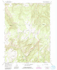 Download a high-resolution, GPS-compatible USGS topo map for Triangle Park, CO (1988 edition)