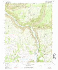 Download a high-resolution, GPS-compatible USGS topo map for Trimble Point, CO (1985 edition)