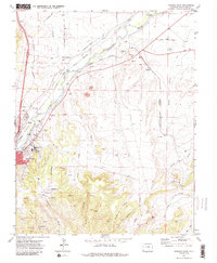Download a high-resolution, GPS-compatible USGS topo map for Trinidad East, CO (1986 edition)