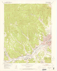Download a high-resolution, GPS-compatible USGS topo map for Trinidad, CO (1953 edition)