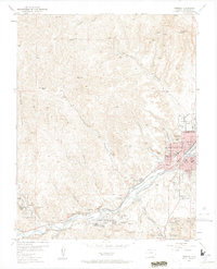Download a high-resolution, GPS-compatible USGS topo map for Trinidad, CO (1964 edition)