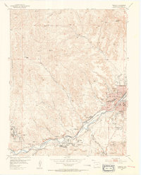 Download a high-resolution, GPS-compatible USGS topo map for Trinidad, CO (1953 edition)