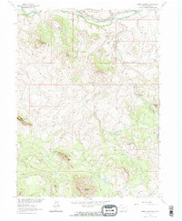 Download a high-resolution, GPS-compatible USGS topo map for Tumble Mountain, CO (1971 edition)