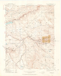 Download a high-resolution, GPS-compatible USGS topo map for Tungsten, CO (1963 edition)
