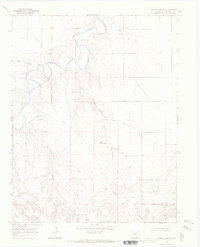 preview thumbnail of historical topo map of Bent County, CO in 1966