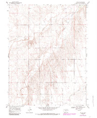 Download a high-resolution, GPS-compatible USGS topo map for Tuttle, CO (1985 edition)