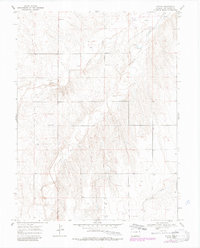 Download a high-resolution, GPS-compatible USGS topo map for Tuttle, CO (1985 edition)
