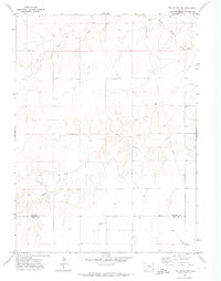 preview thumbnail of historical topo map of Logan County, CO in 1971