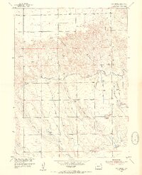 preview thumbnail of historical topo map of Logan County, CO in 1953