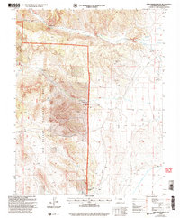 Download a high-resolution, GPS-compatible USGS topo map for Twin Mountains SE, CO (2005 edition)
