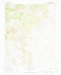 Download a high-resolution, GPS-compatible USGS topo map for Twin Mountains SE, CO (1969 edition)