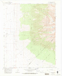 Download a high-resolution, GPS-compatible USGS topo map for Twin Peaks, CO (1968 edition)