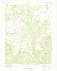 Download a high-resolution, GPS-compatible USGS topo map for Two V Basin, CO (1973 edition)
