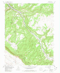 Download a high-resolution, GPS-compatible USGS topo map for Uravan, CO (1981 edition)