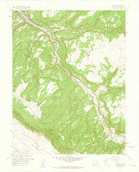 Download a high-resolution, GPS-compatible USGS topo map for Uravan, CO (1961 edition)