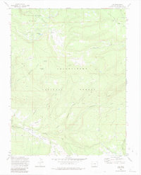 Download a high-resolution, GPS-compatible USGS topo map for Ute, CO (1985 edition)