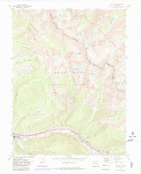 Download a high-resolution, GPS-compatible USGS topo map for Vail East, CO (1983 edition)