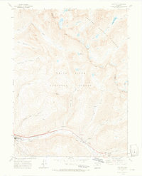 Download a high-resolution, GPS-compatible USGS topo map for Vail East, CO (1973 edition)