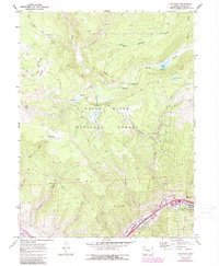 Download a high-resolution, GPS-compatible USGS topo map for Vail West, CO (1988 edition)
