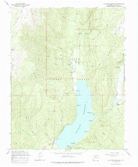 Download a high-resolution, GPS-compatible USGS topo map for Vallecito Reservoir, CO (1984 edition)