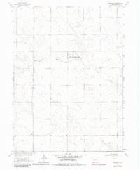 Download a high-resolution, GPS-compatible USGS topo map for Venango SW, CO (1983 edition)