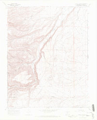 Download a high-resolution, GPS-compatible USGS topo map for Vicente Canyon, CO (1971 edition)