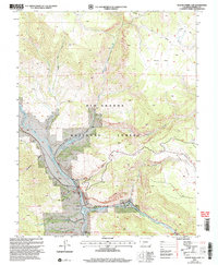 Download a high-resolution, GPS-compatible USGS topo map for Wagon Wheel Gap, CO (2005 edition)