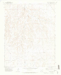 Download a high-resolution, GPS-compatible USGS topo map for Walker Canyon, CO (1973 edition)