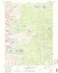 1957 Map of Ward, 1978 Print