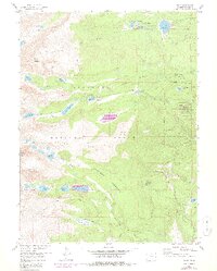 1957 Map of Ward, 1978 Print