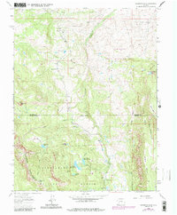 Download a high-resolution, GPS-compatible USGS topo map for Washboard Rock, CO (1984 edition)