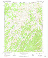 Download a high-resolution, GPS-compatible USGS topo map for Water Canyon, CO (1982 edition)