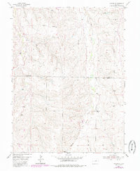 Download a high-resolution, GPS-compatible USGS topo map for Watkins SE, CO (1985 edition)