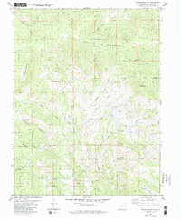 Download a high-resolution, GPS-compatible USGS topo map for Waugh Mountain, CO (1983 edition)