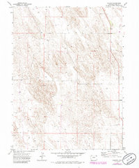 Download a high-resolution, GPS-compatible USGS topo map for Wauneta, CO (1985 edition)