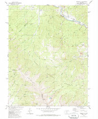 Download a high-resolution, GPS-compatible USGS topo map for Wellsville, CO (1986 edition)