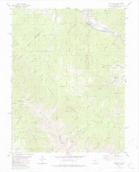preview thumbnail of historical topo map of Fremont County, CO in 1980