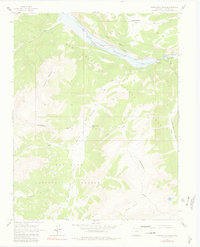 Download a high-resolution, GPS-compatible USGS topo map for Weminuche Pass, CO (1980 edition)