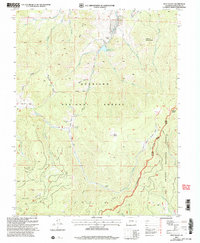 Download a high-resolution, GPS-compatible USGS topo map for West Baldy, CO (2005 edition)