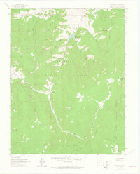 Download a high-resolution, GPS-compatible USGS topo map for West Baldy, CO (1964 edition)