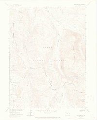 Download a high-resolution, GPS-compatible USGS topo map for West Fork Lake, CO (1970 edition)